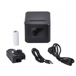 Receipt printer MERTECH Q80 Ethernet, RS232, USB Black