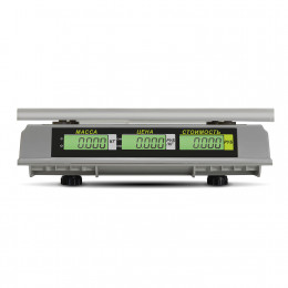 Trading table scales M-ER 326 AC-32.5 "Slim" LCD White