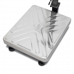 Trade floor scales M-ER 335 ACP-300.50 "TURTLE" with calculation of the cost of goods LCD