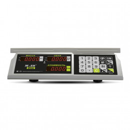 Trading table scales M-ER 326 AC-32.5 "Slim" LED White