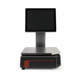 Scales with label printing M-ER 727 PM-32.5 (15", USB, Ethernet, Wi-Fi)