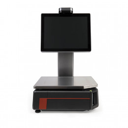 Scales with label printing M-ER 727 PM-32.5 (VISION-AI 15", USB, Ethernet, Wi-Fi)