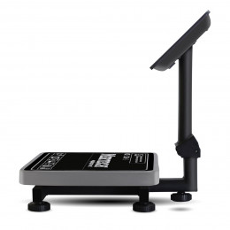 Trade floor scales M-ER 333 ACPU-60.20 with calculated cost LCD