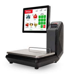 Scales with label printing M-ER 725 PM-32.5 (15", USB, Ethernet, Wi-Fi)