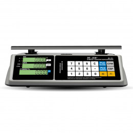Trading table scales M-ER 328 AC-15.2 "TOUCH-M" LCD