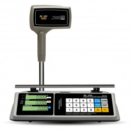Trading table scales M-ER 328 ACPX-15.2 "TOUCH-M" LCD