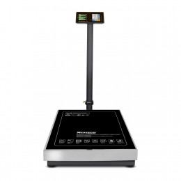Trade floor scales M-ER 333 ACLP-150.20/50 "TRADER" with cost calculation LCD with RS-232