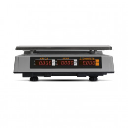 Trading table scales M-ER 327 AC-15.2 "Ceed" LED White