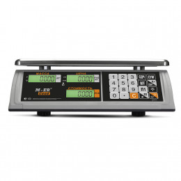 Trading table scales M-ER 327 AC-32.5 "Ceed" LCD White