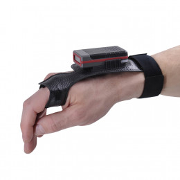 Glove-holder for MERTECH X21 ring scanner